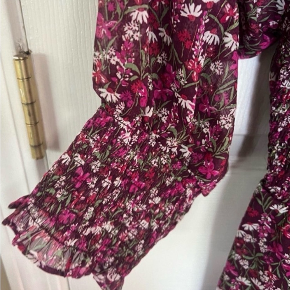 Draper James Long Sleeve Floral Dress with Pockets 2X - Picture 5 of 8